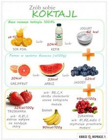 Koktajle owocowe :)