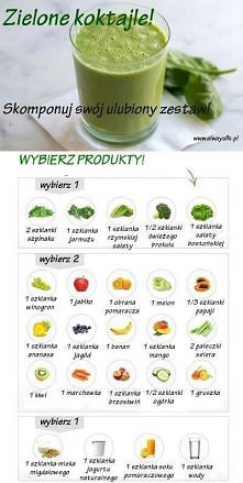 Warzywno-owocowe koktajle :)