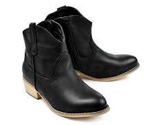 Stylowe czarne kowbojki. Więcej informacji - kliknij w duże zdjęcie.