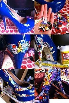 komiksowe szpilki dla kreatywnych :D