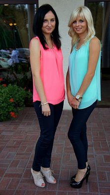 Malinowo i miętowo :)