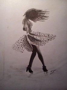 mój rysunek węglem ;) więcej na blogu, link w komentarzu :)