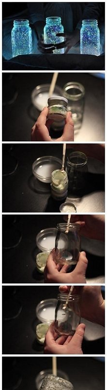 Fluorescencyjny lampion