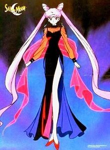 Czarna Dama w którą została zamieniona Chibiusa