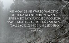 Nie mów, że nie warto...