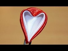 Базовые лепестки Канзаши #44 "Лепесток сердце" / Kanzashi