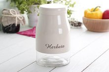 Słoik HERBATA BEŻOWY