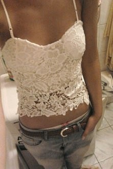 kocham koronki ;) tutaj gorsecik + boyfiendy jasne :)