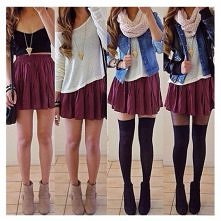 Jedna spódniczka- kilka stylizacji.