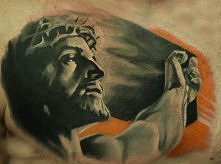 Jezus tatuaż