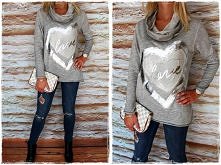 Luźny golfik idealny na jes...