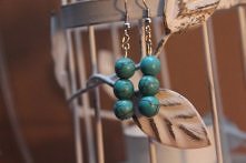 Turkusowe kolczyki :)