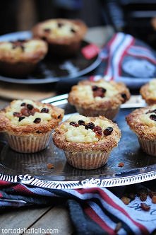 Muffiny z whiskey i rodzynkami