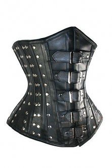 Underbust gorset ze sprzączkami. Można kliknąć fotkę.