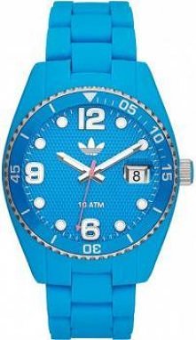 Niebieski zegarek Adidas.