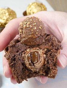 Babeczka Ferrero Rocher ♥