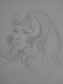 Michele Mercier jako piękna...