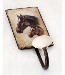 wieszak metalowy z motywem ...