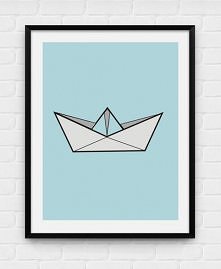 POSTER -  Statek - 30x40 cm