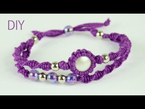 Macrame Double Bracelet - Tutorial