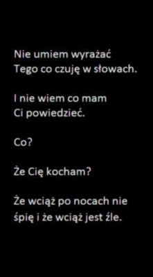 i com mam powiedzieć?