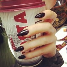 black nails