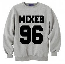 Bluza damska i męska młodzieżowa z nadrukiem z napisem MIXER 96 Bluza na zawsze MIXERS DLA FANÓW LITTLE MIX- modna bluza dla nastolatków hipster streetwear/ streetfashion czyli ...