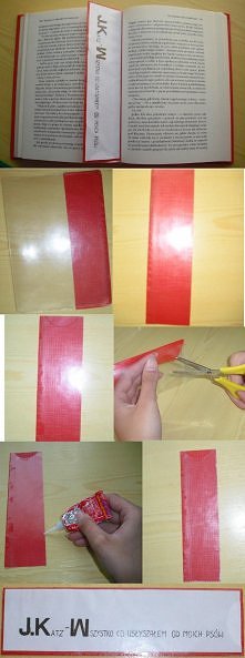 zakładka do książki ze star...