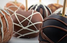 Jabłka w czekoladzie