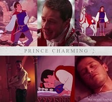 Książę Charming w "Królewnie Śnieżce" Disney'a i w "Once Upon a Time".
