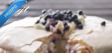 Beza jagodowa z mascarpone