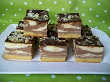 sernik z masą krówkową