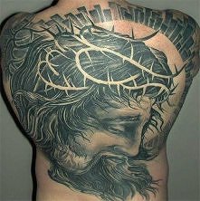 Jezus Chrystus tatuaże