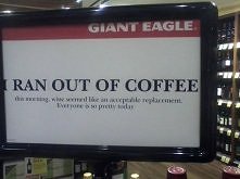 RanOutOfCoffee