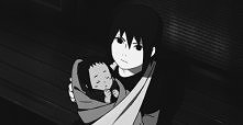 “Don’t cry, Sasuke. Your big brother is here to protect you, no matter what happens.”

;-;