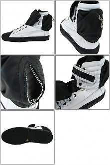 Raf Simons Black White Hitops