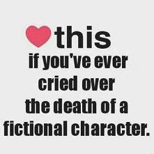 Polub to jeśli kiedykolwiek płakałeś nad śmiercią swojego ulubionego bohatera. Zobaczymy ilu nas jest :))

Żeby to tylko kończyło się na płakaniu... Była również wielodniowa dep...