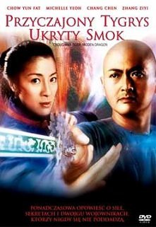 Przyczajony tygrys, ukryty smok
Wielki wojownik Li Mu Bai chce pomścić śmierć swojego mistrza i zabić legendarnym mieczem zwanym "Zielone Fatum" jego morderczynię - Ne...