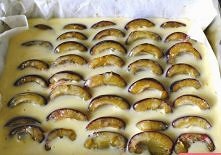 Ciasto ze śliwkami z zalewą...