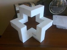 Lampa z opalowego akrylu