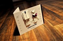 Zaproszenie slubne PARA MŁODA origami