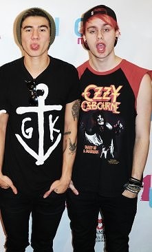 Calum and Michael