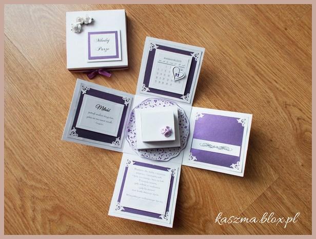 ślubny exploding box