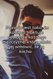 traktowałam Go zbyt poważnie..
