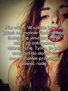 wracam do domuu i przestaję...