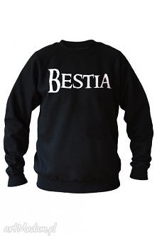 BESTIA bluza męska czarna c...