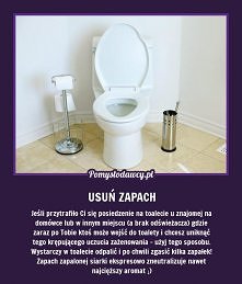 usuń zapach w toalecie