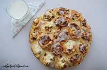 Serowe ślimaki z rodzynkami
Idealne do mleka 

niezlymlynek.blogspot.com