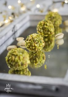 Trufle pistacjowe