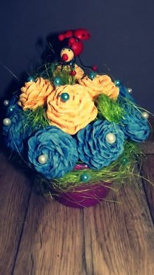 Kwiaty z Krepiny moja kompozycja